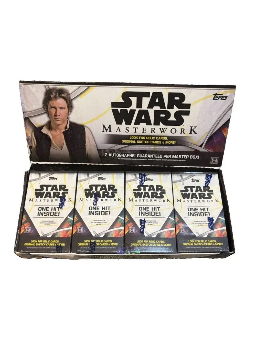STAR WARS MASTERWORK HOBBY BOX - Box Open, Mini Boxes Still Sealed  (TOPPS 2024)